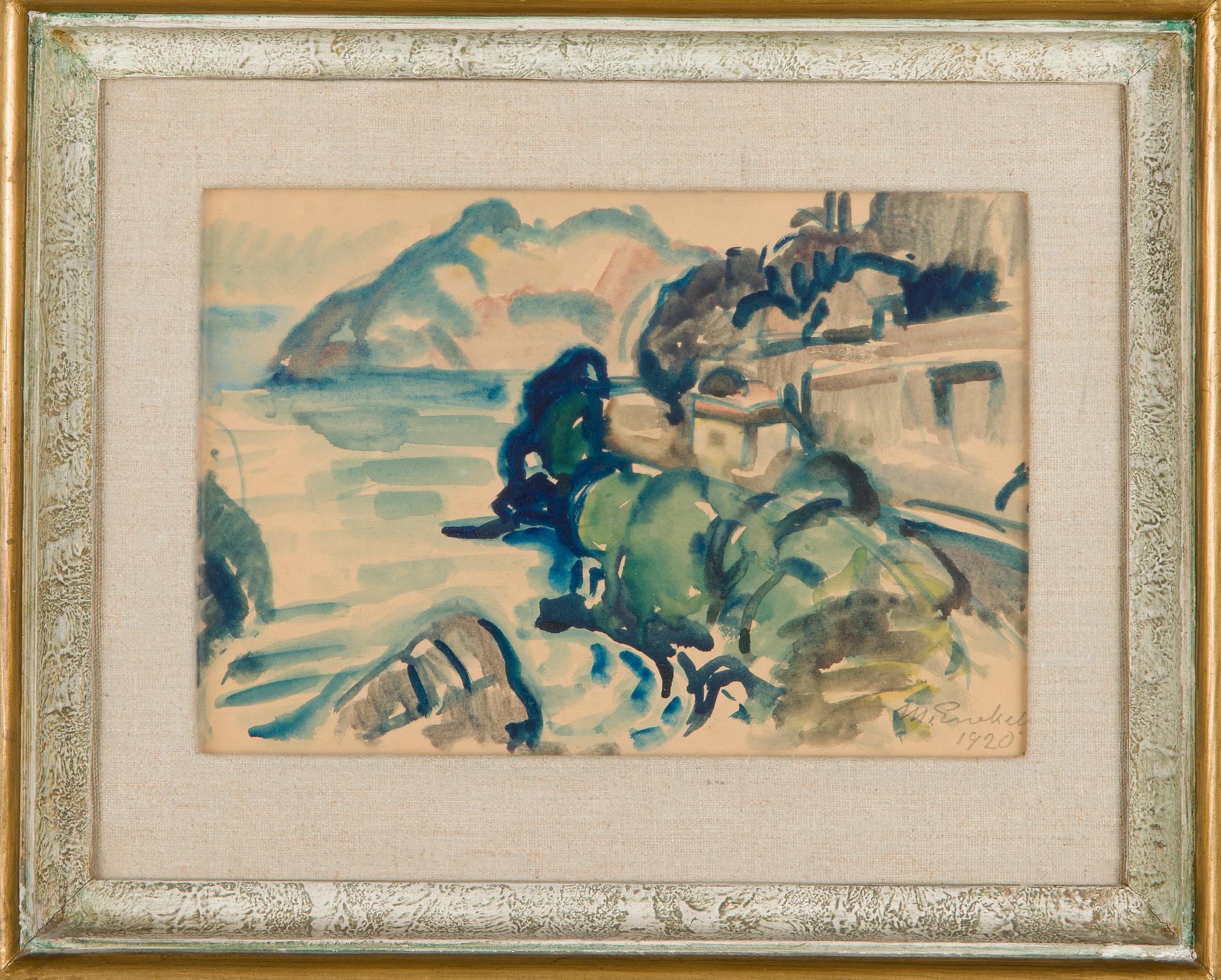 Magnus Enckell, Strandvy.