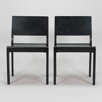 Alvar Aalto, stolar, 4 st modell 611 O.Y. Huonekalu- ja Rakennustyötehdas A.B. 1930-talets början.