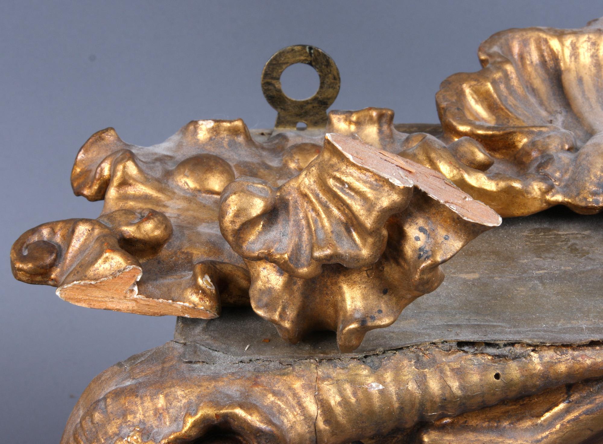 MONTERSKÅP, 2 st, rokokostil, 1800/1900-tal.