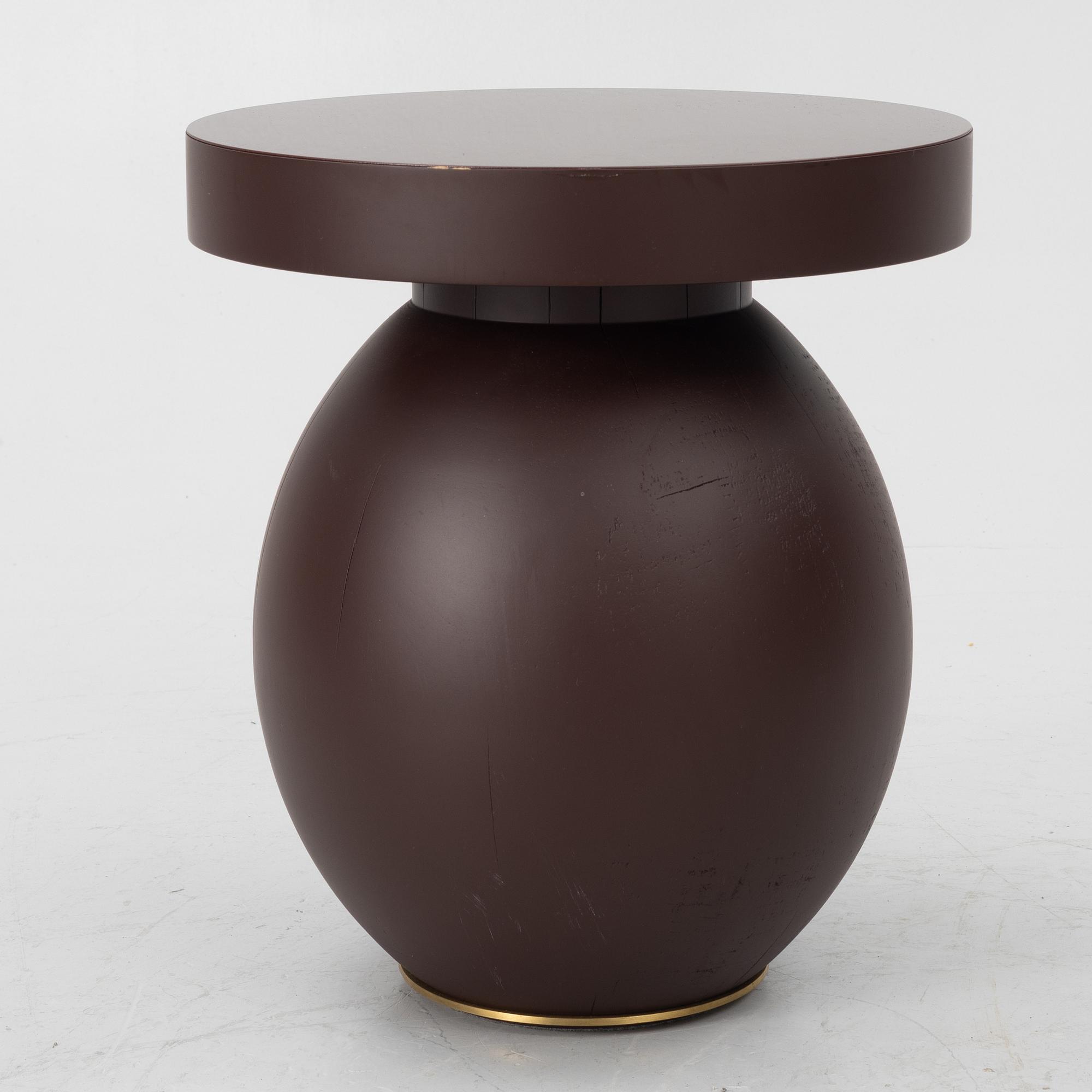 Eva-Lotta Axelsson, a 'Notkate' side table by Nude Atelier.