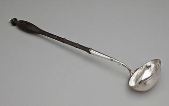 SOPPSLEV, silver, Stockholm 1785. Otydlig stämplar.