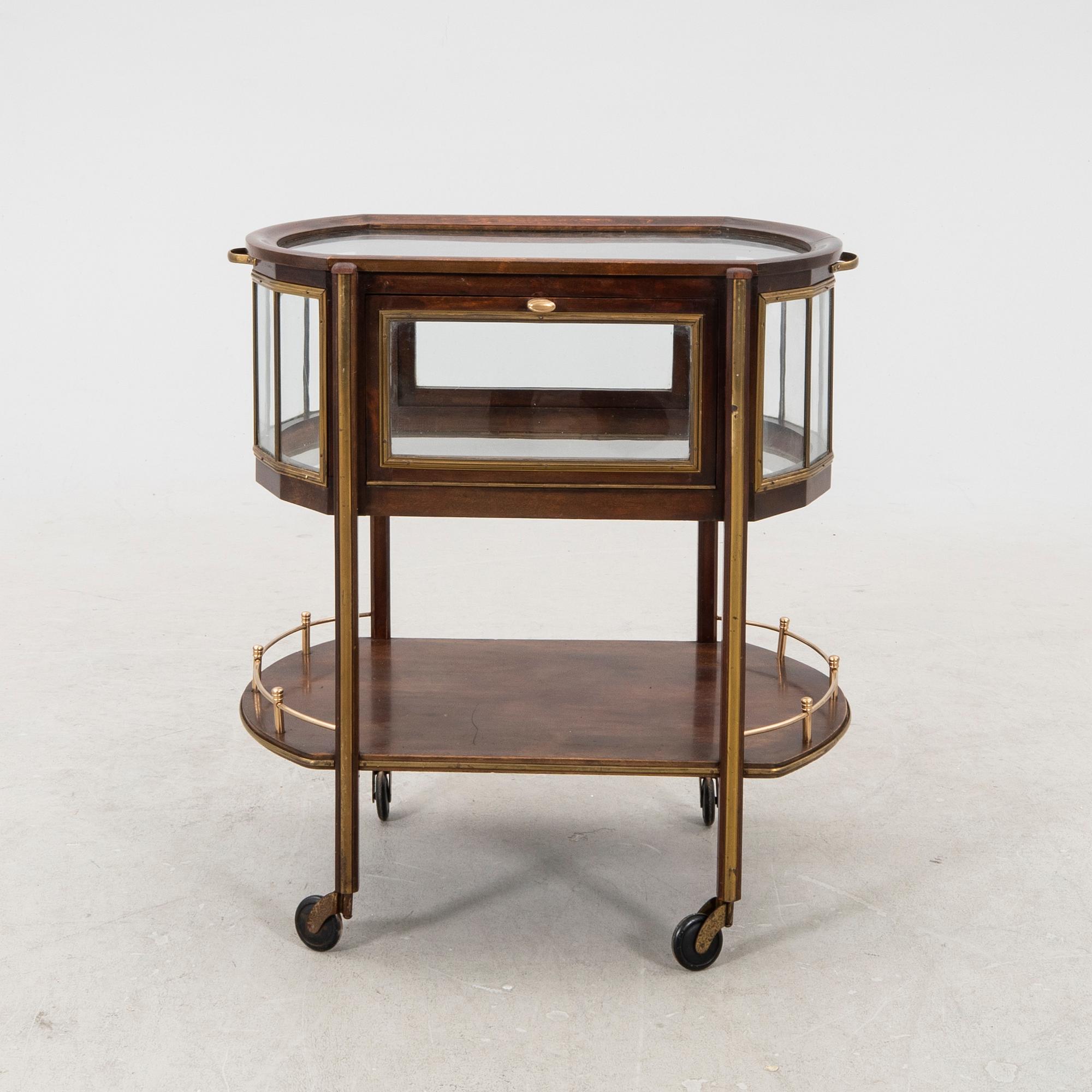 A serving trolley first half of the 20th century.