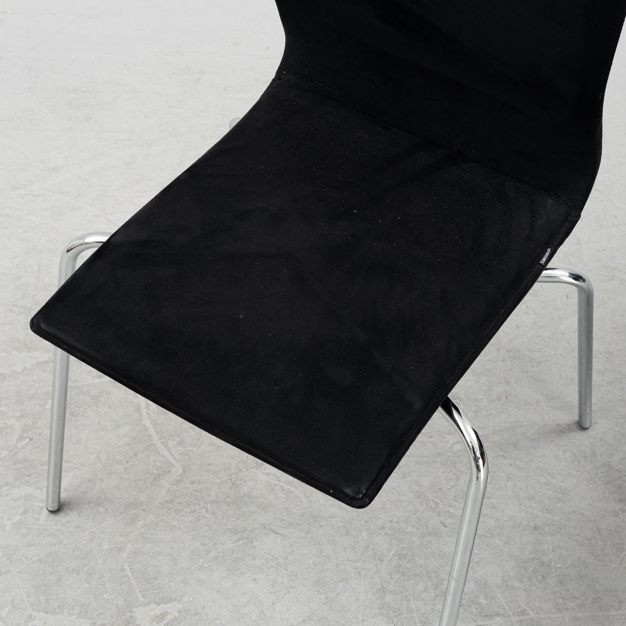 A set of six contemporary chairs, Klaessons Möbler, Tranås, Sweden.