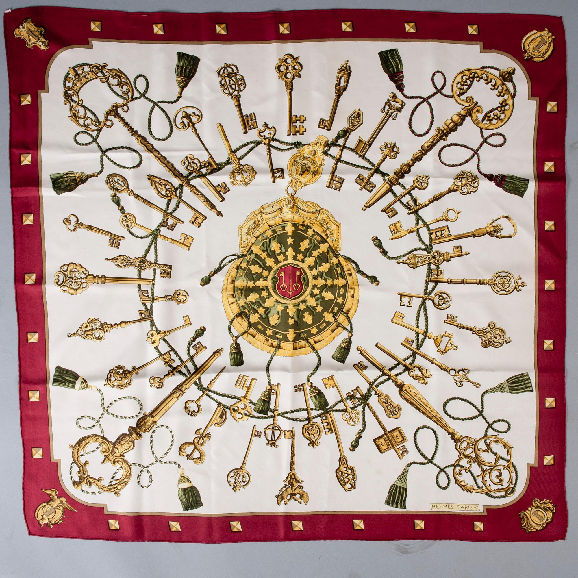 SCARF, "Les Clés", Hermès.
