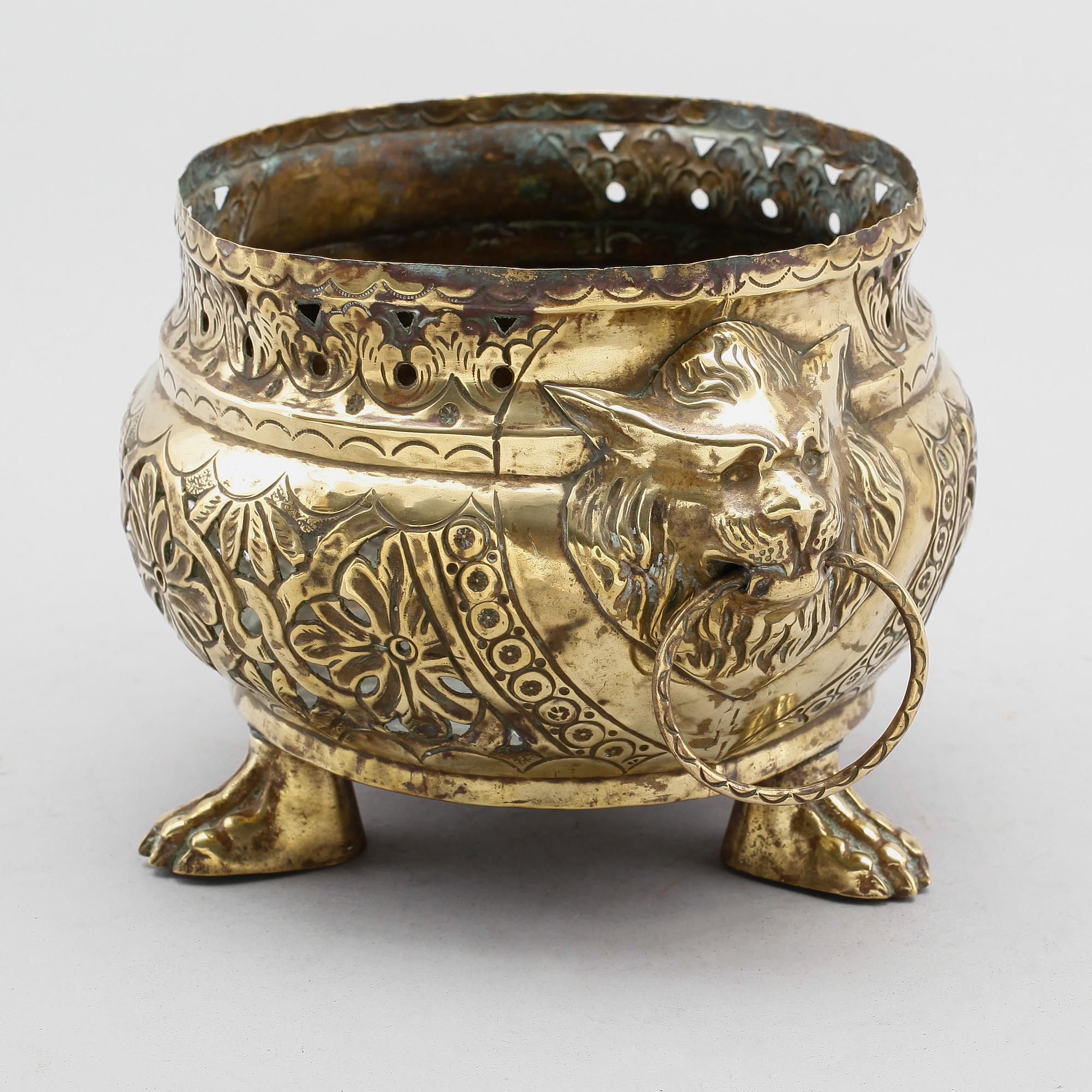 YTTERFODER, mässing, 1700-/1800-tal.