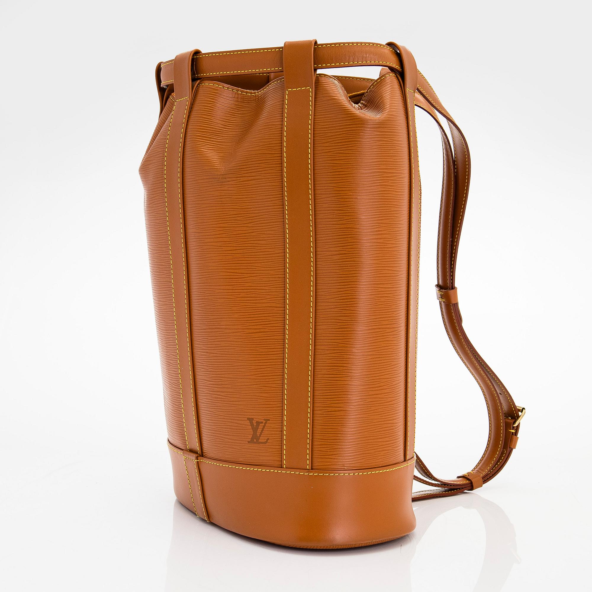 Louis Vuitton, an Epi leather 'Randonnee PM' bag.