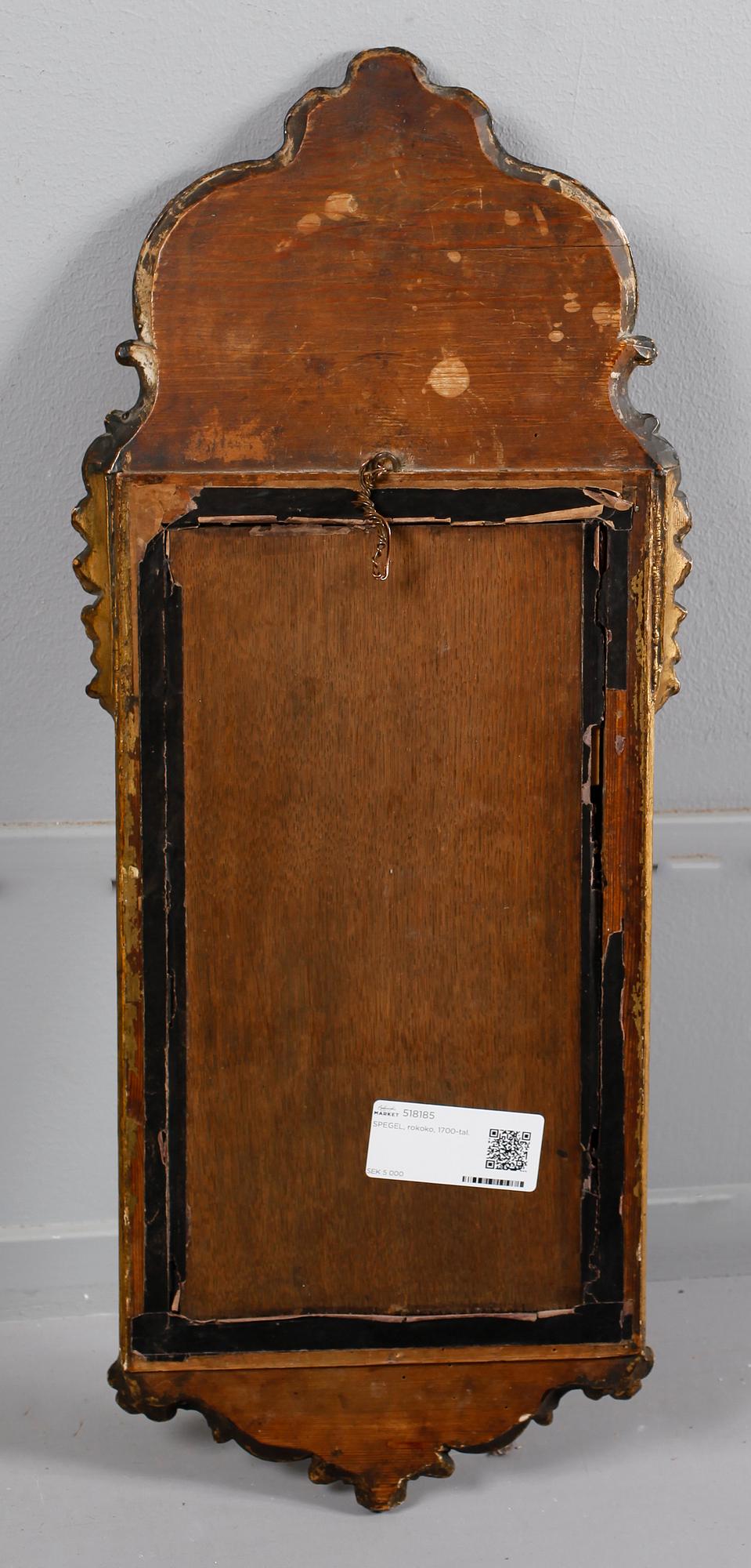 SPEGEL, rokoko, 1700-tal.