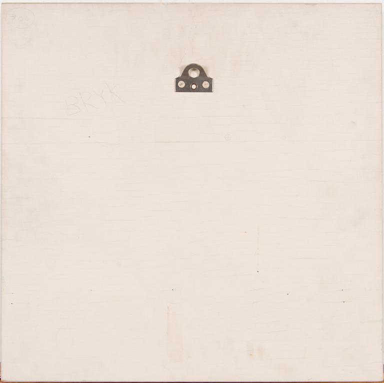 Rut Bryk, A stoneware relief signed a tergo Bryk.