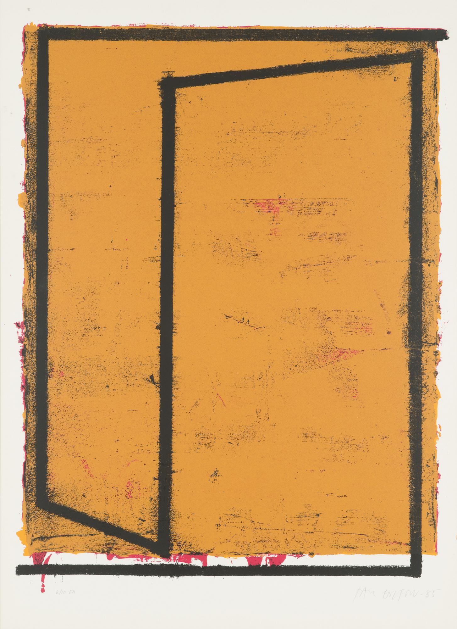 Paul Osipow, lithograph, signed and dated -85, numbered 6/10 EA.