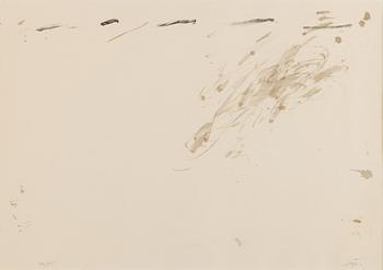 Antoni Tàpies, "Tirets supérieurs".
