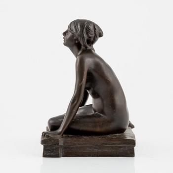 Per Hasselberg, after. Unsigned. Bronze, height 24 cm.