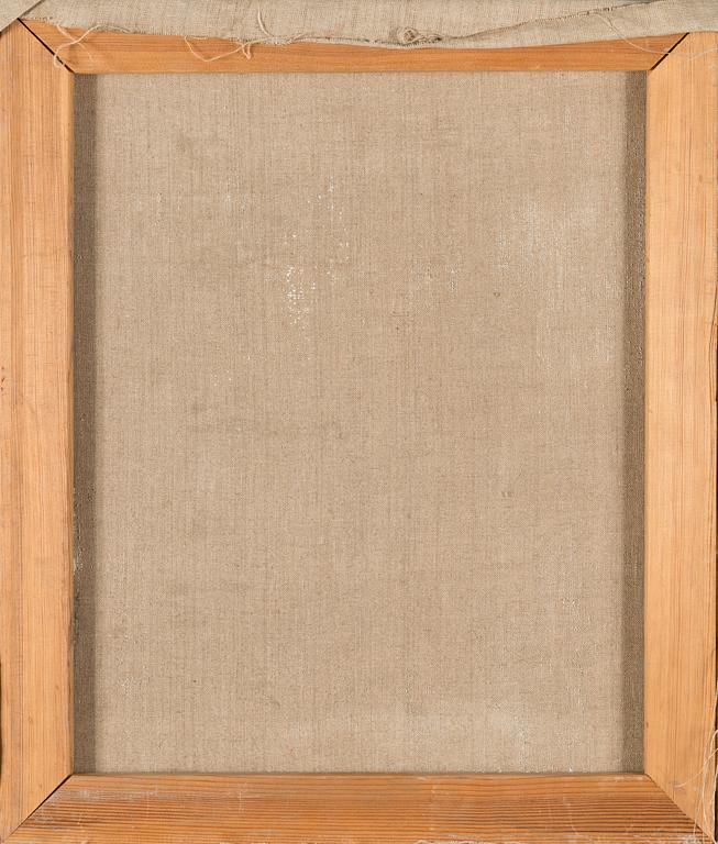 Pirkko Aario, oil on canvas, signed and dated-70.
