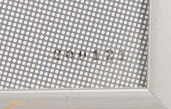 REM KOOLHAAS, serigraph, not signed, numbered 200121.