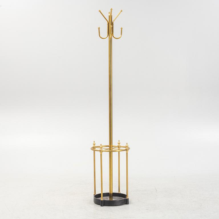 A brass clothes hanger. England, second half of the 20th century.