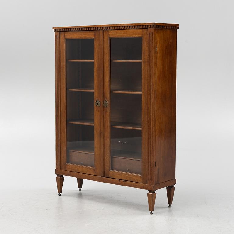 A late Gustavian cabinet, early 19th Century.
