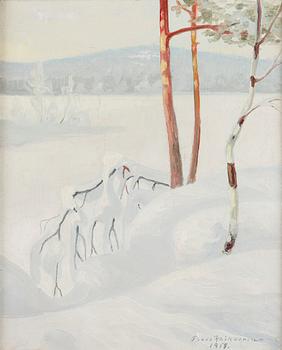 Paavo Kaikkonen, Winter Landscape.