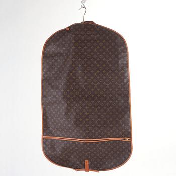 LOUIS VUITTON, a monogram canvas garment cover.