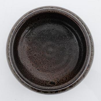 Yngve Blixt, skål, stengods, Höganäs, signerad.