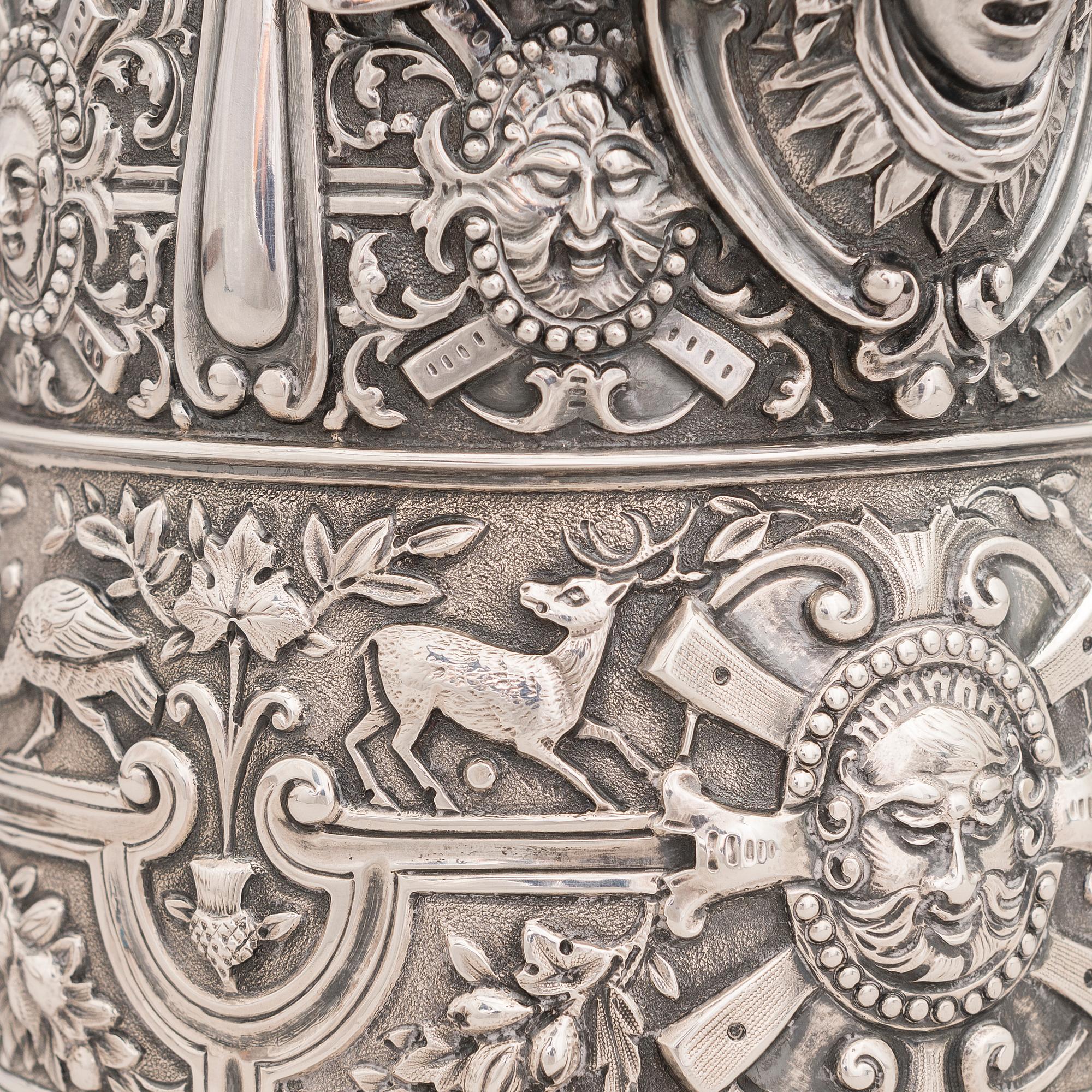KANNA, silver, John Aldwinckle & Thomas Slater, London 1889.