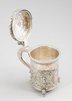 STOP, silver, importstämplar, 1900-tal. Vikt 761 g.