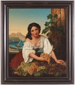 Carl Gustaf Plagemann, A young Italian woman.
