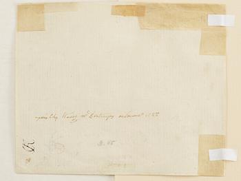 REMBRANDT HARMENSZ. VAN RIJN, etsning. Ca 1654 (Möjligen 1700-talsavdrag).