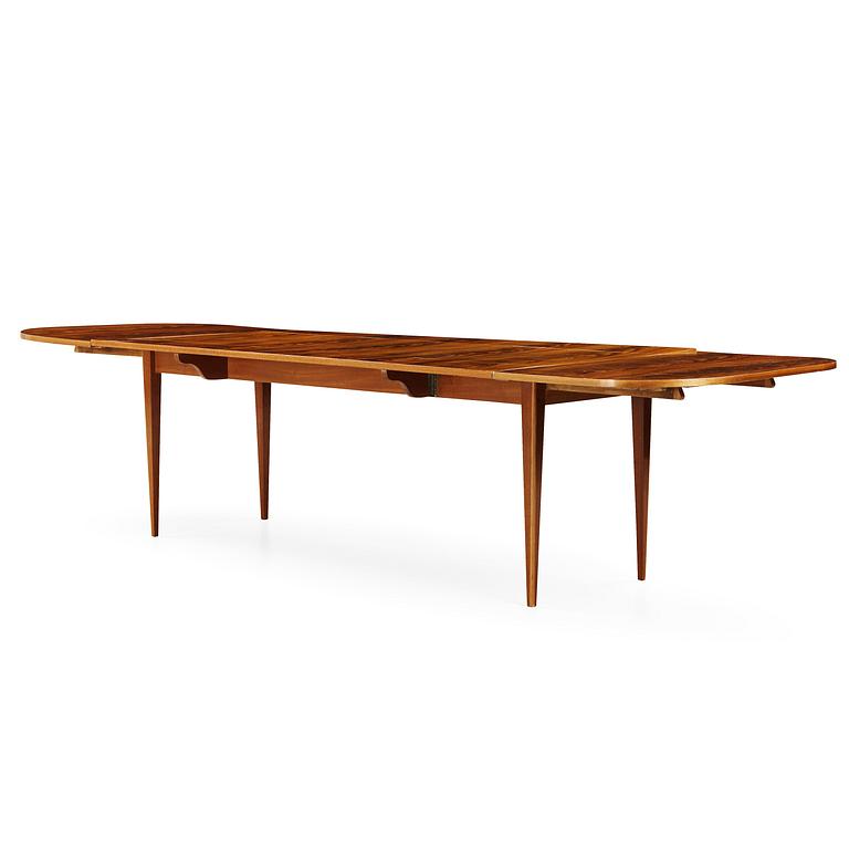 JOSEF FRANK, biblioteksbord fanerat med mahogny, modell 640, Firma Svenskt Tenn 1930-tal.