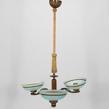 Paavo Tynell, A 1930s Taito ceiling lamp.