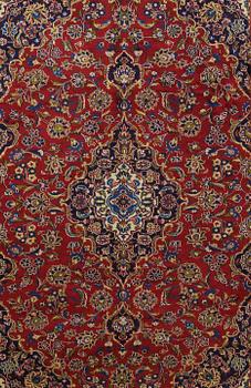 A CARPET, Kashan, around 275 x 200 cm.