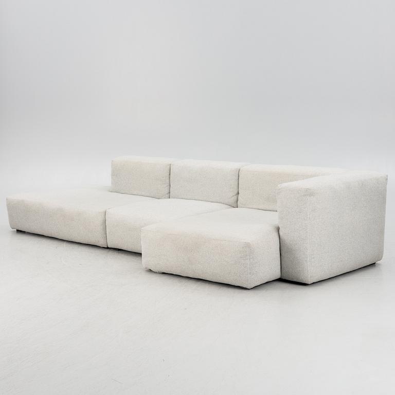 Modular sofa, 3 pieces, "Mags Soft", HAY, Denmark.