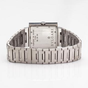 Bulgari, Quadrato, wristwatch, 29 x 29 mm.
