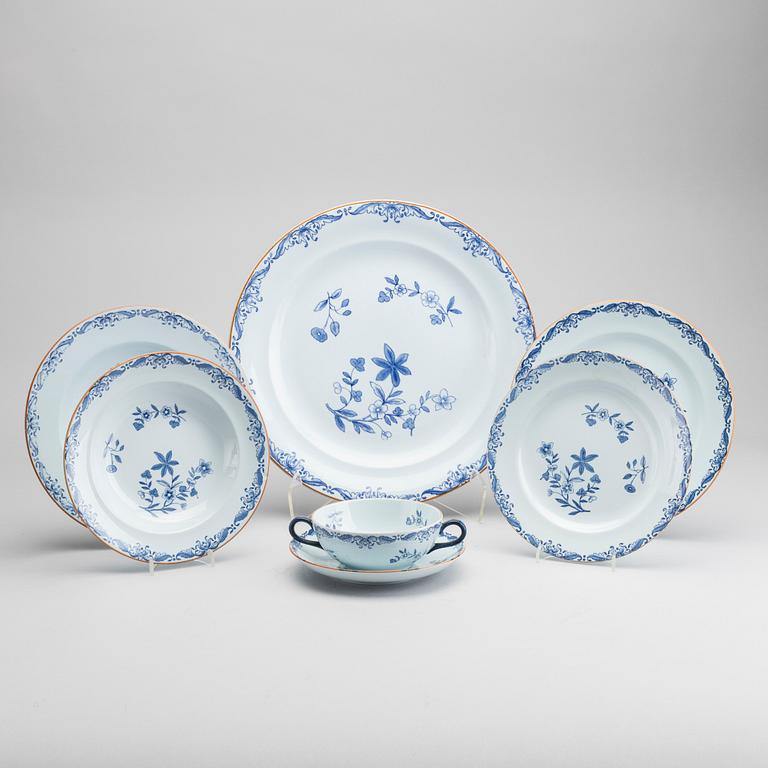 SERVIS, 24 delar, porslin, "Ostindia", Rörstrand, 1900-tal.