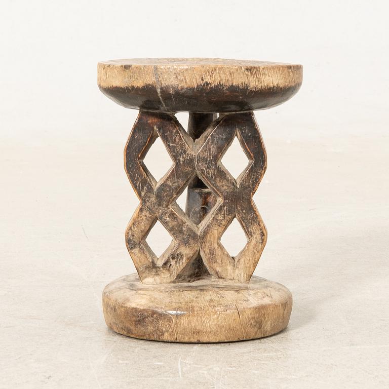 Tonga stool, Zambia mid-20th century.