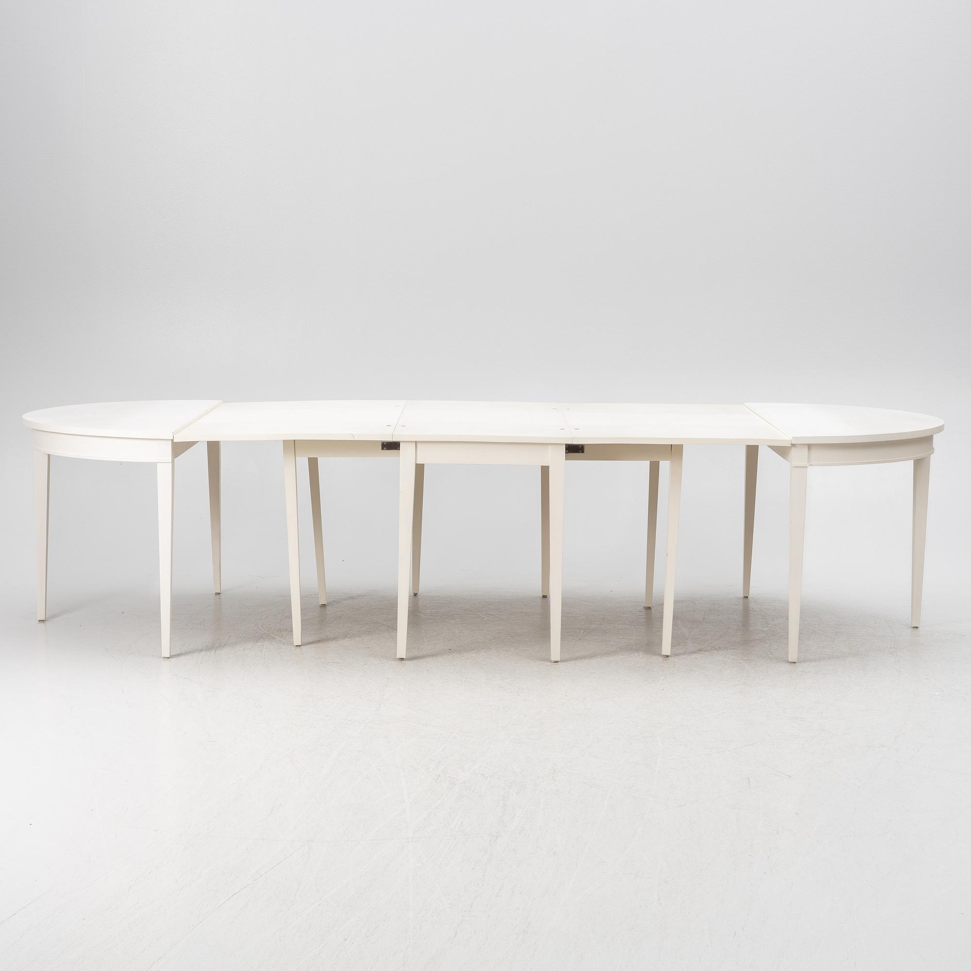 Matbord, 3 delar, samtida.