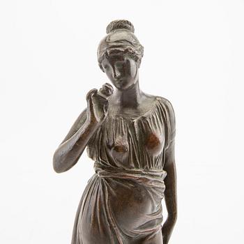 Hugo Elmqvist, skulptur brons signerad.