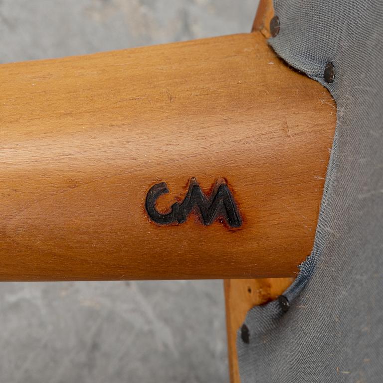 An 'Advokaten' easy chair by Carl Malmsten for OH Sjögren, second half of the 20th Century.