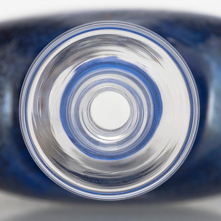 Bertil Vallien, bottle signed Kosta Boda B. Vallien 89253.