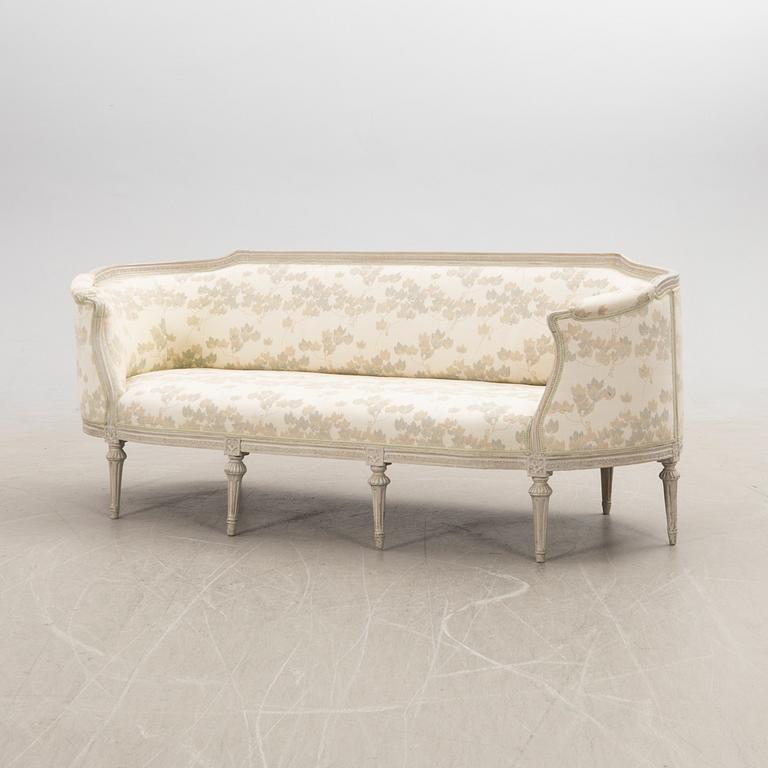 Bathtub sofa, late Gustavian style, early 20th century.