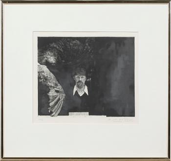 John-E Franzén · JOHN-E FRANZEN, etsning, signerad, numrerad 34/70 och daterad 1976-77.