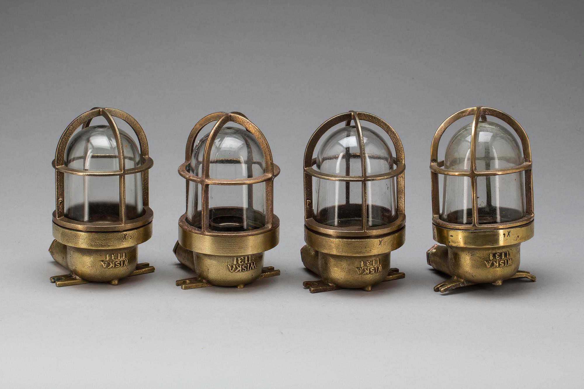 FARTYGSARMATURER, 4 st snarlika. 1900-tal.