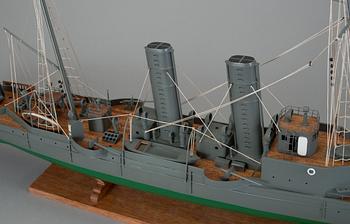 FARTYGSMODELL, torpedkryssaren "Psilander", 2000-tal.
