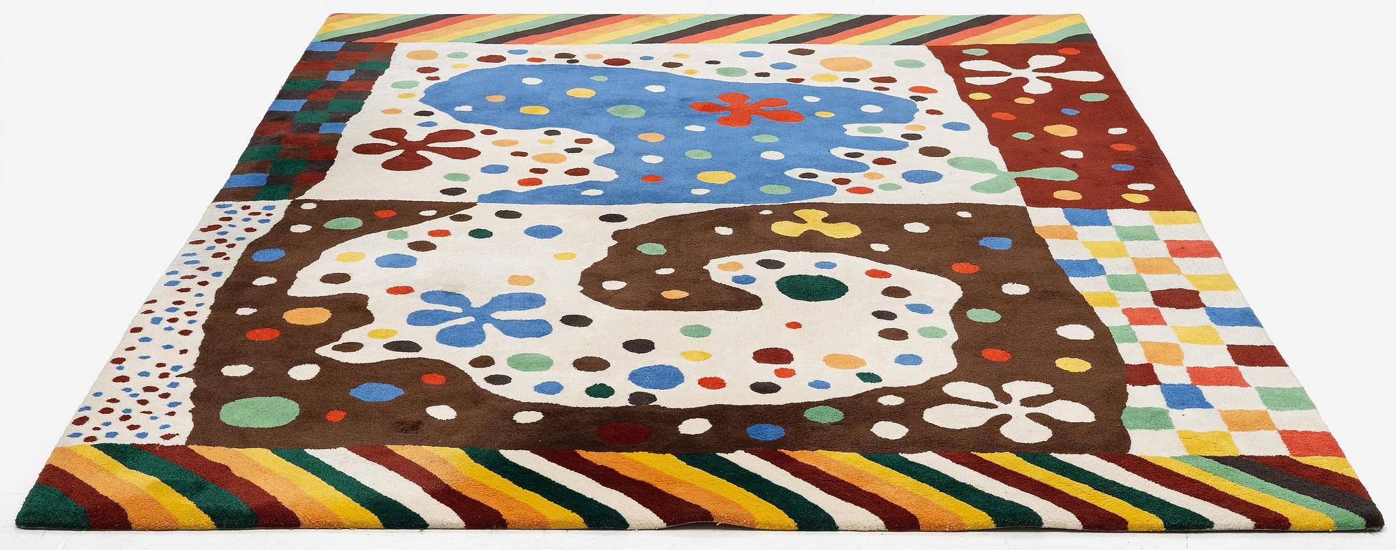 Josef Frank, "matta nr II", handtuftad, ca 320 x 222 cm.