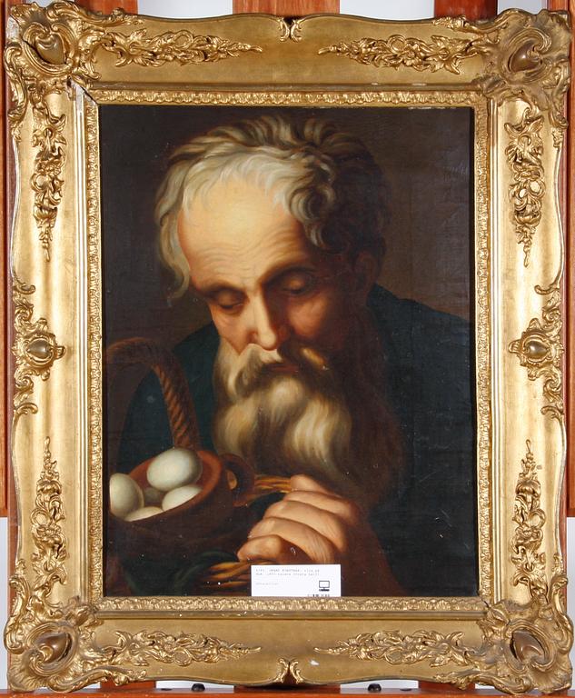 OKÄND KONSTNÄR, olja på duk, 1800-talets första hälft.