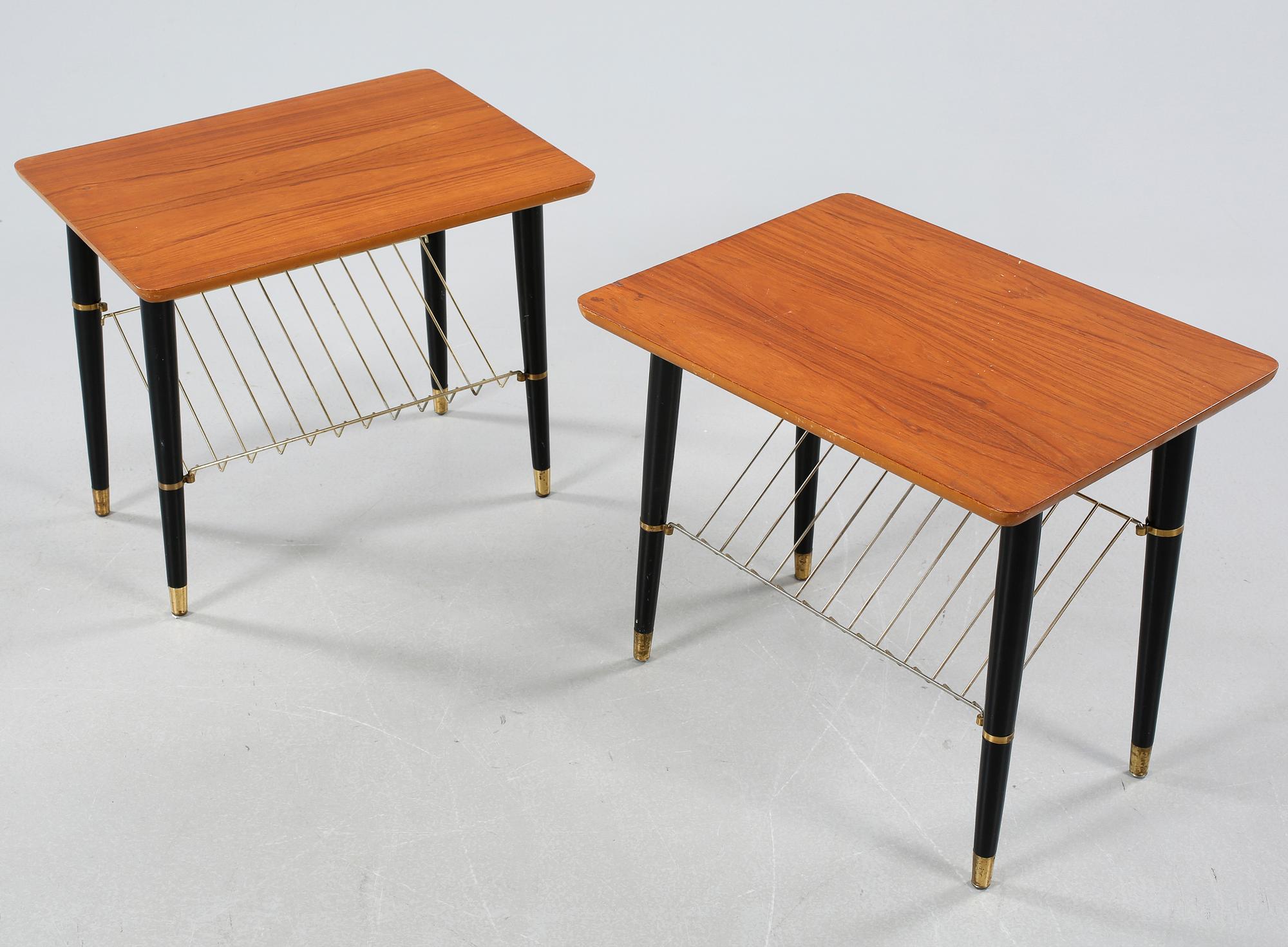 Two 1950/60s tables.
