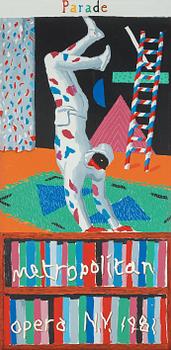 229. David Hockney, "Parade".