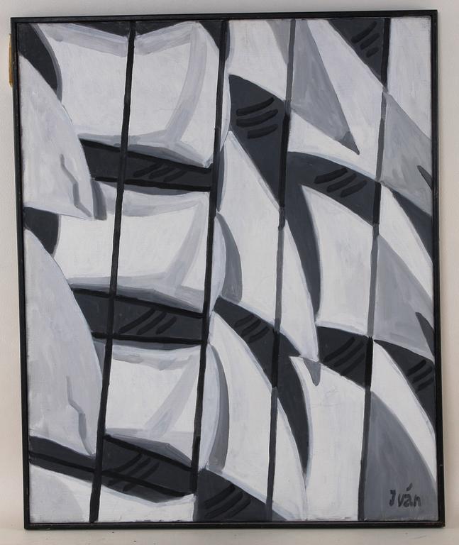 IVAN GRÜNEWALD, olja på duk, sign.