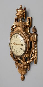 VÄGGPENDYL, gustaviansk stil, Rob  Engström, Stockholm, 1900-talets första hälft.