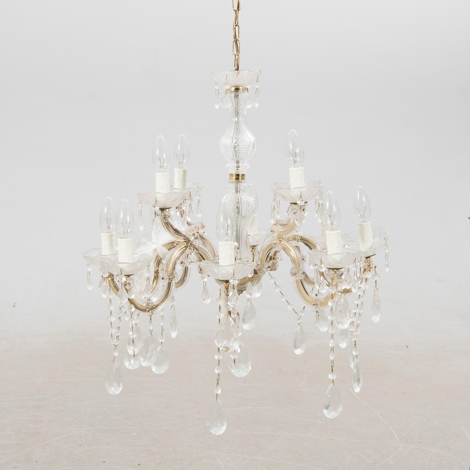 Ljuskrona, venetiansk stil, 1900-tal.