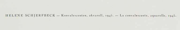 Helene Schjerfbeck, Forty-eight reproductions with text by Gotthard Johansson.