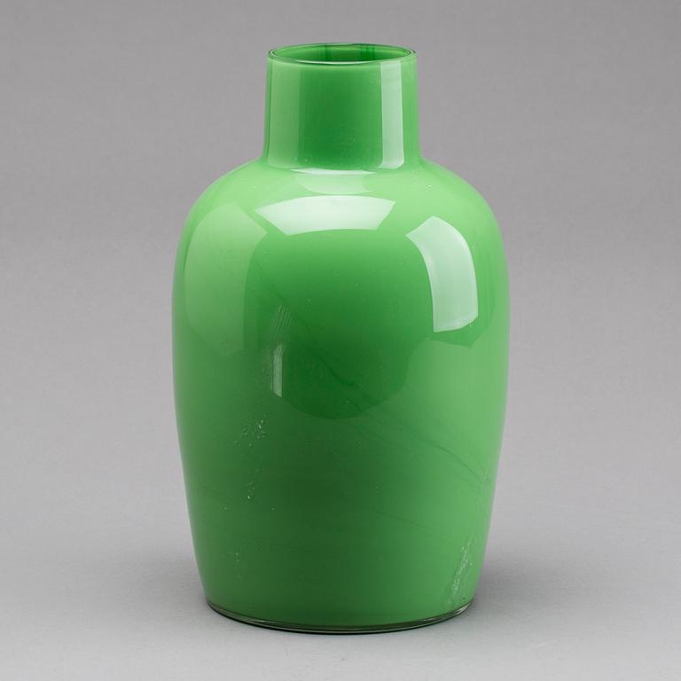 A MURANO GLASS VASE.